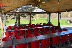 Terrasse du Resto Bar La Chapelle